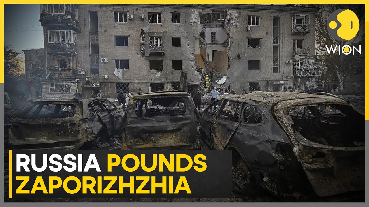 Russia-Ukraine War: 16 Injured In Russian Strike On Zaporizhzhia | Latest News | WION