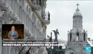 Informe desde Quito: investigan caso de linchamiento en Cayambe, Ecuador