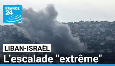 Entre le Liban et Israël, l'escalade "extrême" • FRANCE 24