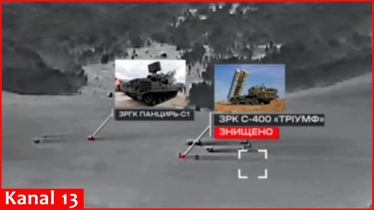 The moment Ukraine hit with HIMARS the $1.2 billion S-400 and Pantsir-S1 on Russian territory