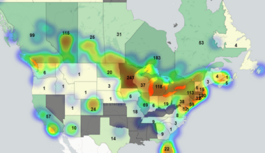 Where Do College Hockey Players Come From? [OC] Interactive Link in Comments