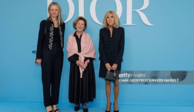 Queen Sonja and Beatrice Borromeo attended Dior Women Ready-to-wear Spring-Summer 2025 for the Paris Fashion Week