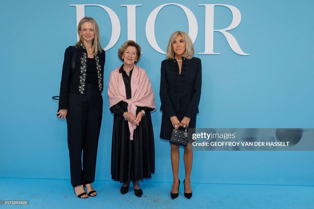 Queen Sonja and Beatrice Borromeo attended Dior Women Ready-to-wear Spring-Summer 2025 for the Paris Fashion Week