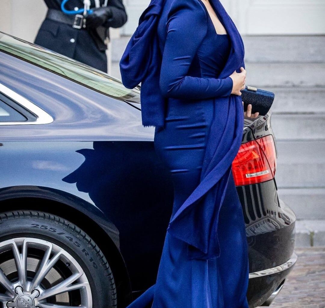 Amalia and Maxima at the Council of State Dinner