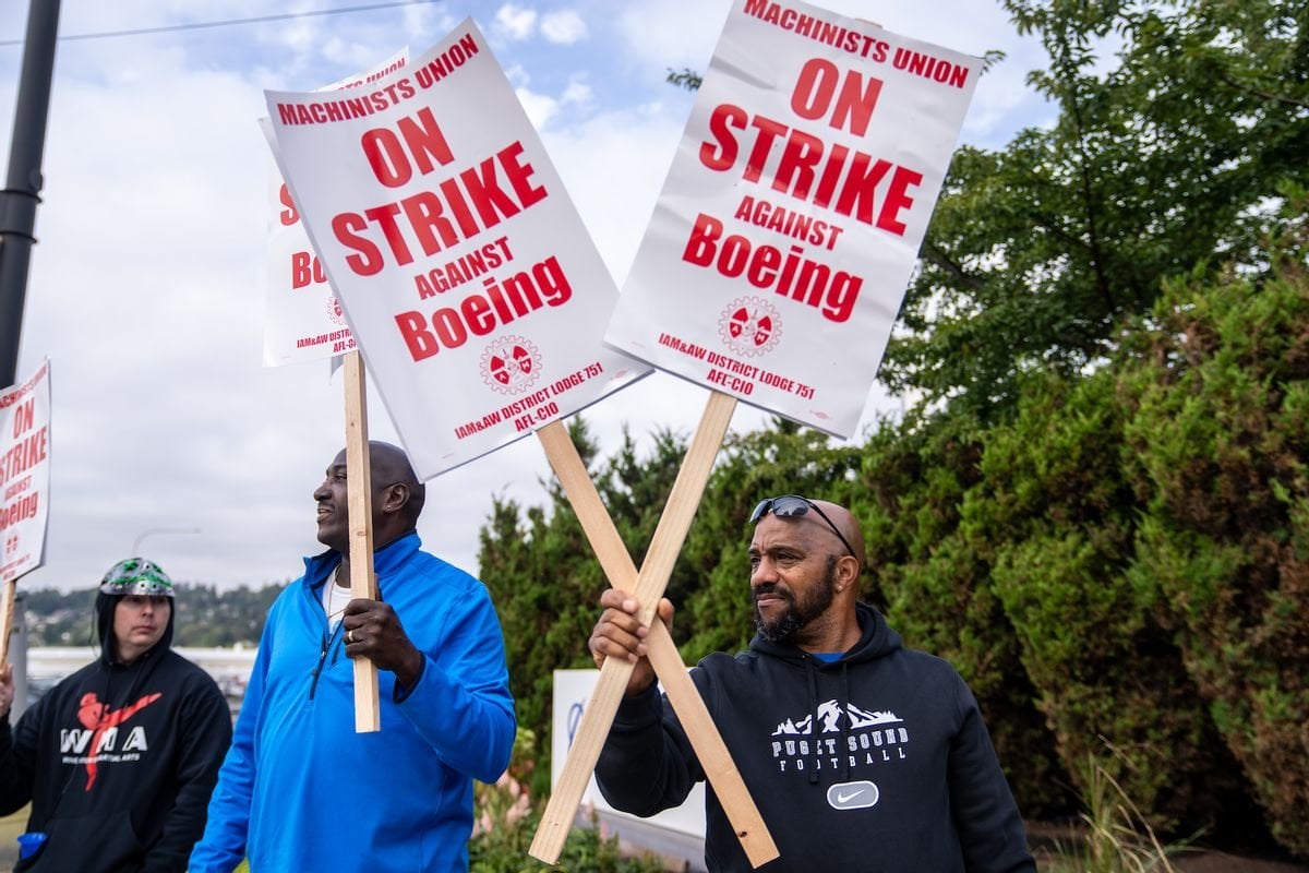 "We encourage them to negotiate in good faith": Biden admin backs striking Boeing workers