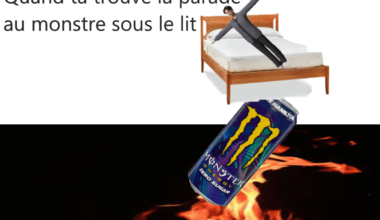 Quand ta piège le monstre sous le lit