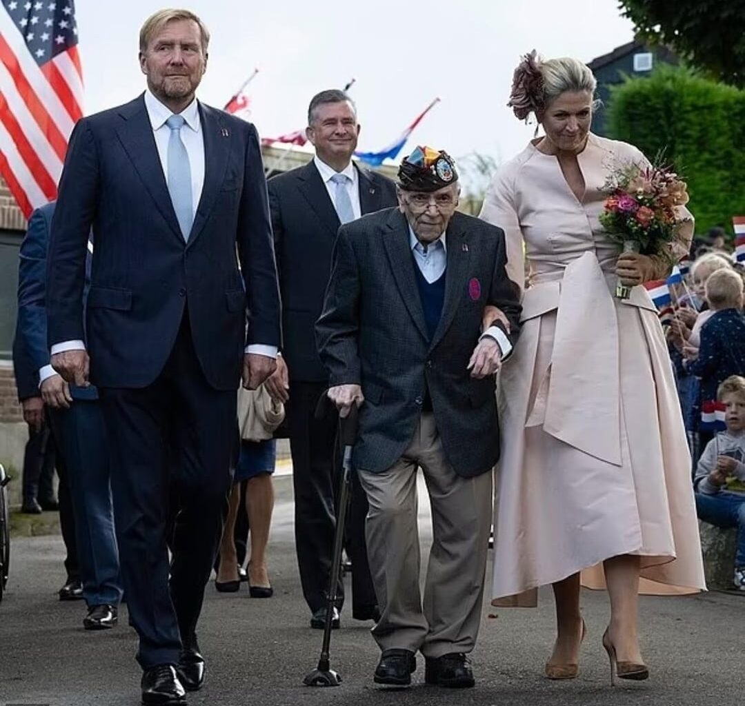 King Willem-Alexander and Queen Máxima attended the national launch of the celebration of 80 years of freedom in Mesch