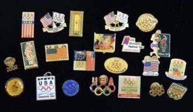 Olympic pin collection (not OC)