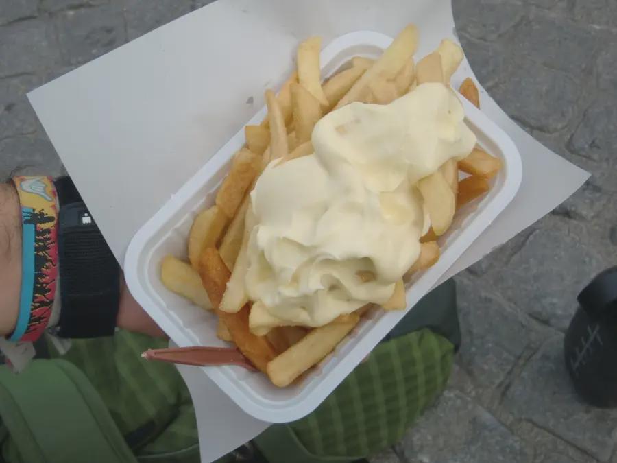 Here in Dutchland, we add fries to our mayonaise 🇳🇱