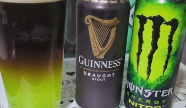 This is how you improve a Guinness, by making it a 'Billie Irish'