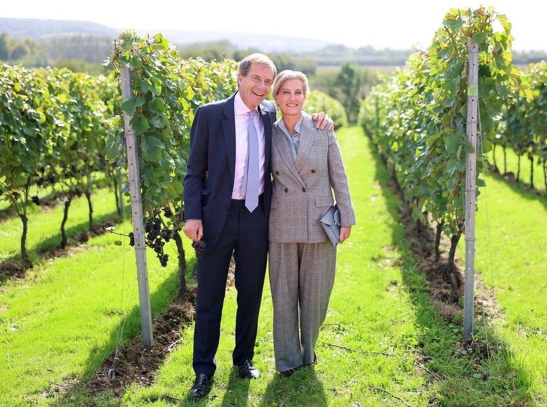 The Duchess of Edinburgh Opens the Domaine Evremond Winery in Kent