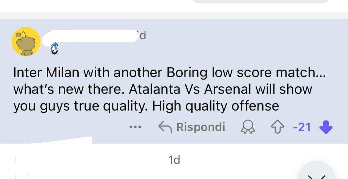 Average Atalanta fan