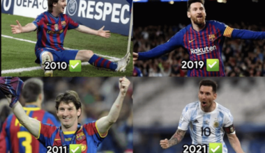 What is your favourite messi? Mine is 2019