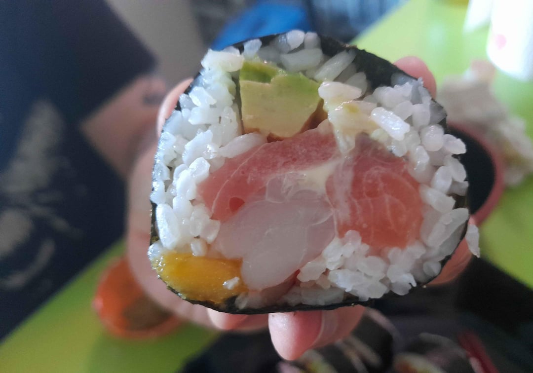 Sushi Freitag - Lachs, Thunfisch, Garnele, Mango, Avocado