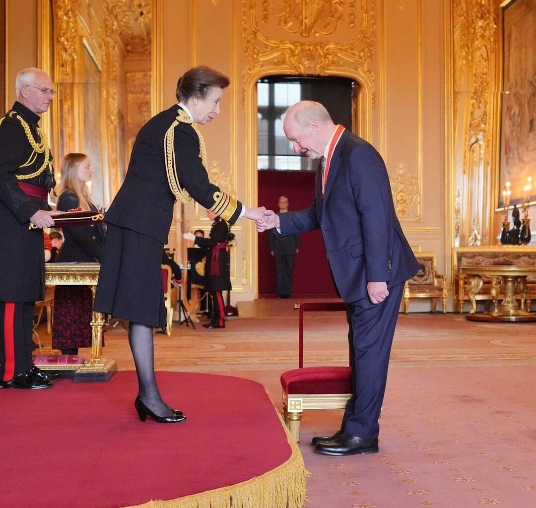 Princess Anne hosts investiture at Windsor Castle