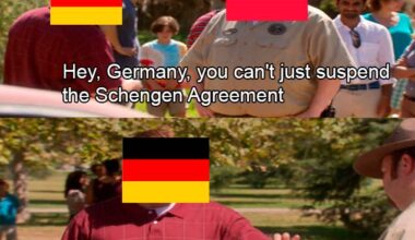 Just when Germany decided  to do something