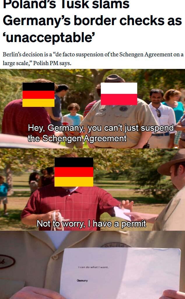 Just when Germany decided  to do something