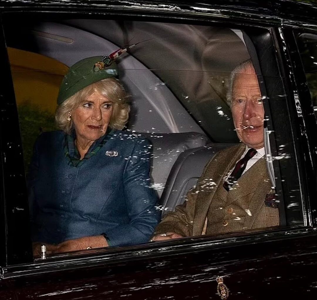 King Charles and Camilla went to church in Scotland