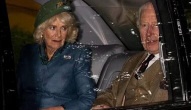 King Charles and Camilla went to church in Scotland