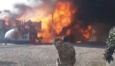 “African Corps” headquarters burned down in Russia