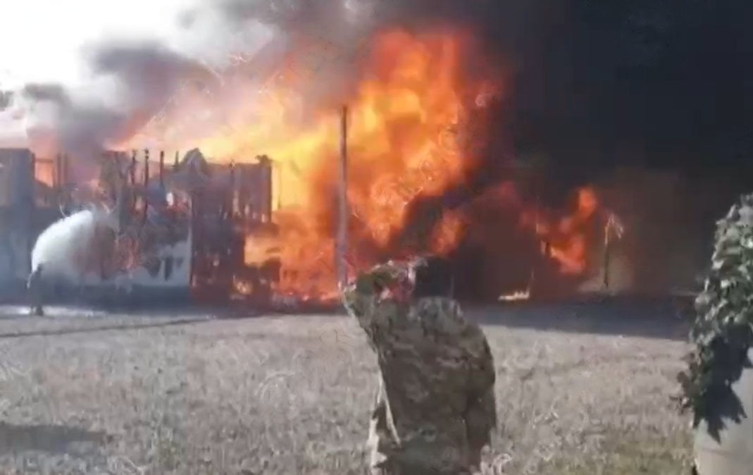 “African Corps” headquarters burned down in Russia