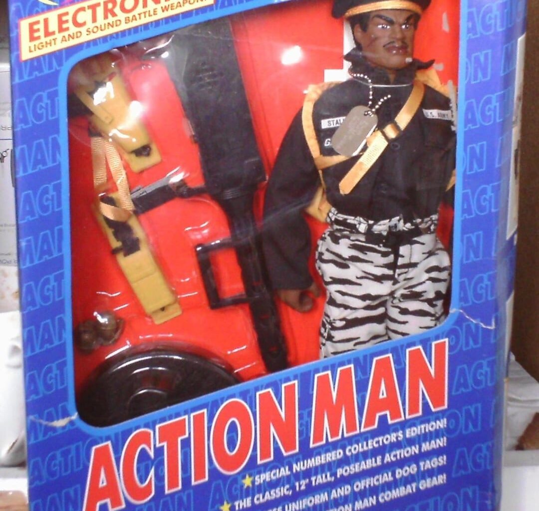 I inherited an unopened Action Man my mum bought from John Menzies in the 90's