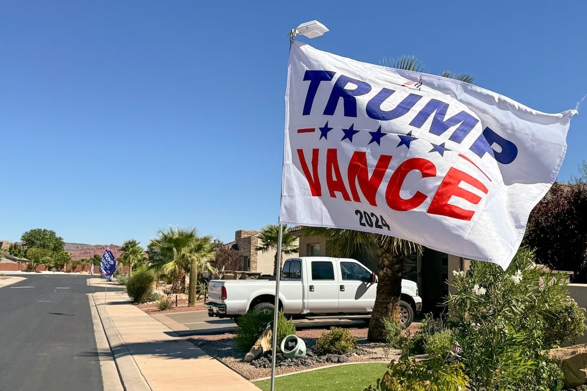 Harris supporters brave threats, theft and vulgarity in southern Utah’s Trump country