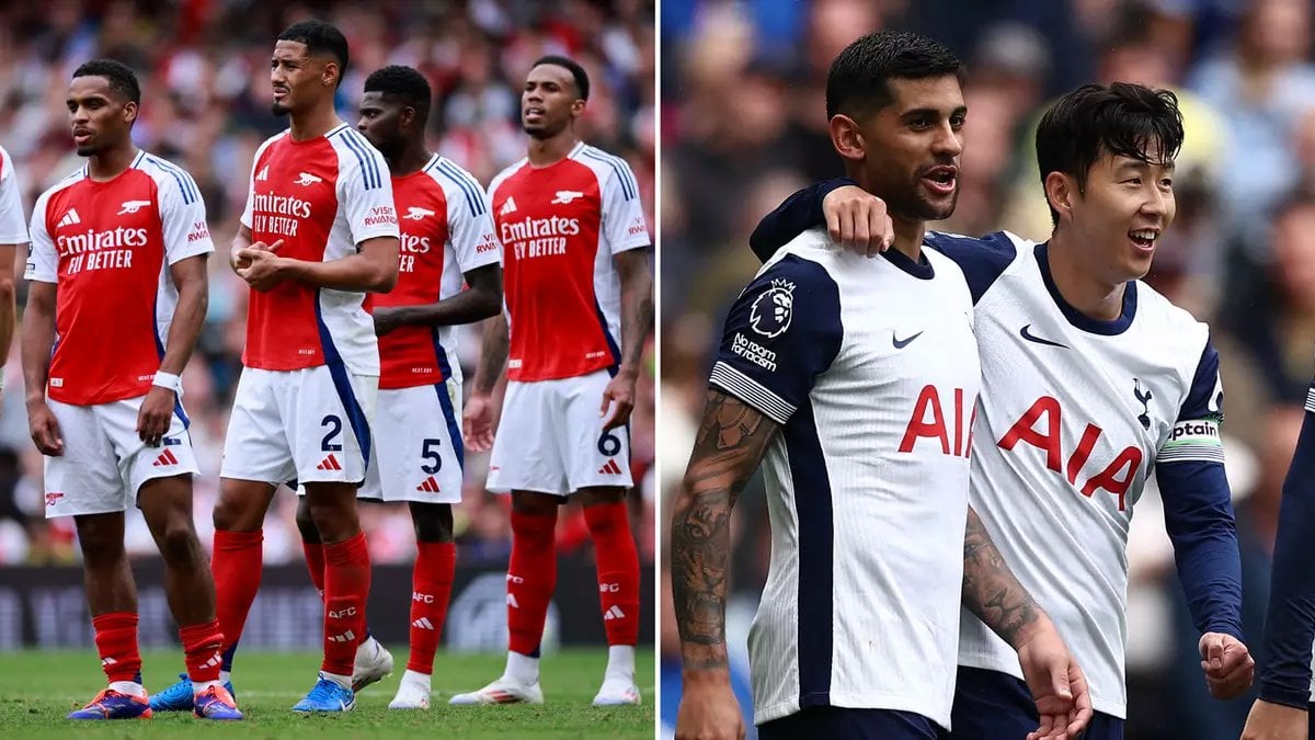 Arsenal and Spurs forced into unprecedented kit change for North London derby after PGMOL and Premier League ruling