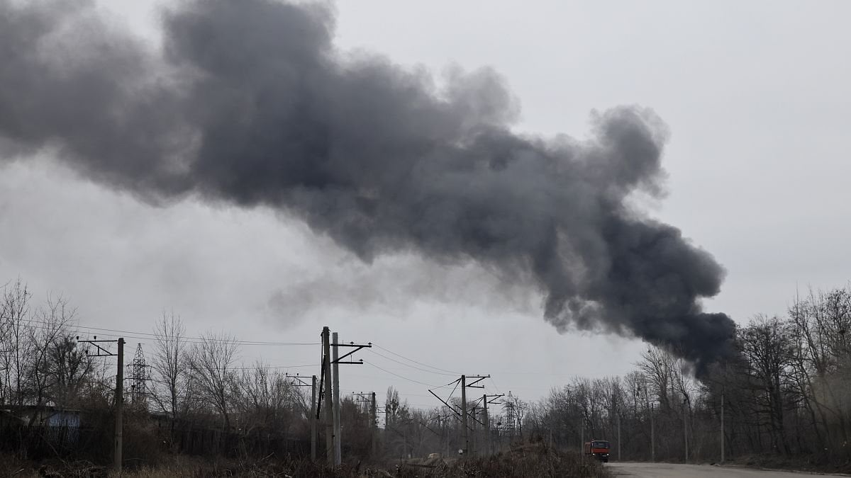 Ukraine : plusieurs bâtiments détruits par une attaque russe à Kharkiv