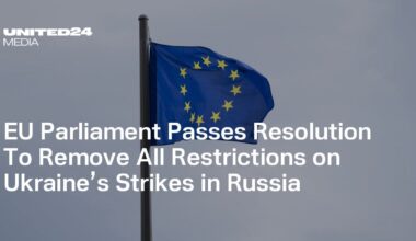 EU Parliament Passes Resolution To Remove All Restrictions on Ukraine’s Strikes in Russia