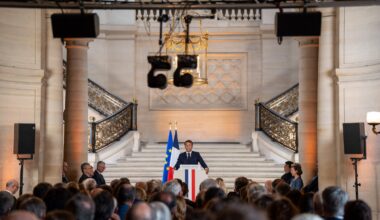 E. Macron à la rentrée du Conseil d’État : « L’État de droit n’est pas le problème, il est le garant »