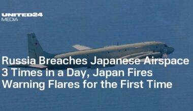 Russia Breaches Japanese Airspace 3 Times in a Day, Japan Fires Warning Flares for the First Time