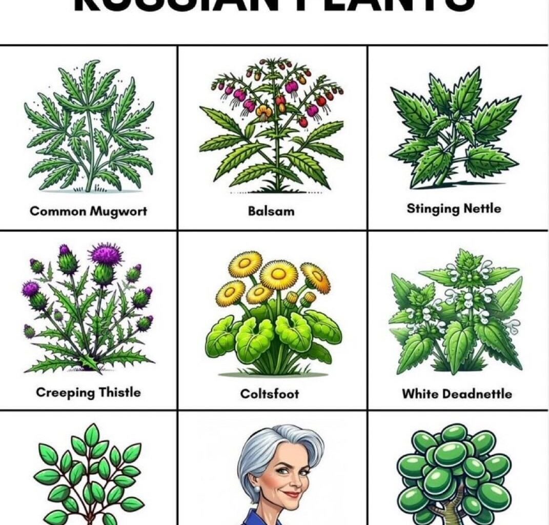 Cool guide on russian plants