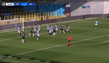 Manchester City U19 1-[3] Inter U19 - Christos Alexiou 17'