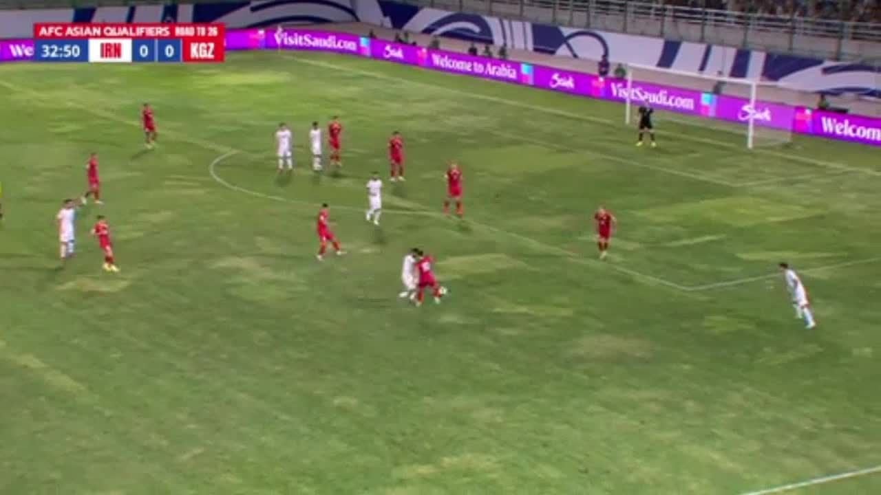 Iran 1-0 Kyrgyzstan - Mehdi Taremi 34'