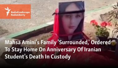 Mahsa Amini's Family 'Surrounded,' Ordered To Stay Home On Anniversary Of Iranian Student's Death In Custody