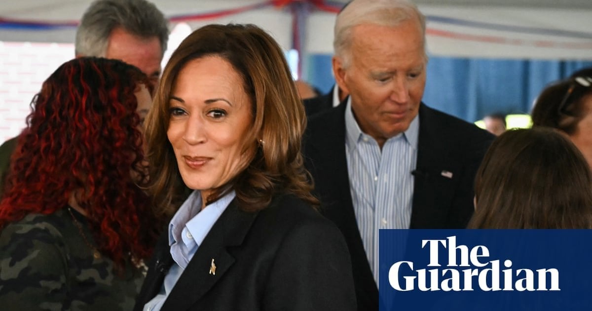 Harris and Biden pitch for steel votes in Pittsburgh in first joint appearance on campaign trail