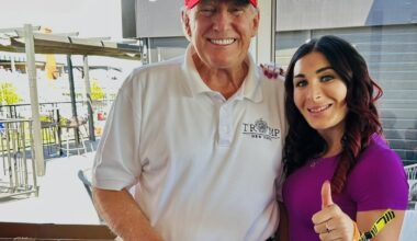 Laura Loomer and Trump Sitting in a Tree, K I S S I N G - - The far-right provocateur and the former president are spending quite a bit of ... together time. Where's Melania?