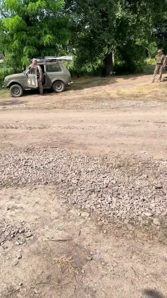 Ukrainian motorized infantry on the move to the Kursk front