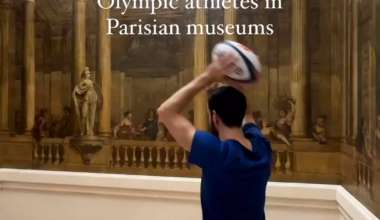 Photographing Olympic athletes in Parisian museums - Mathieu Forget & Paris Musées