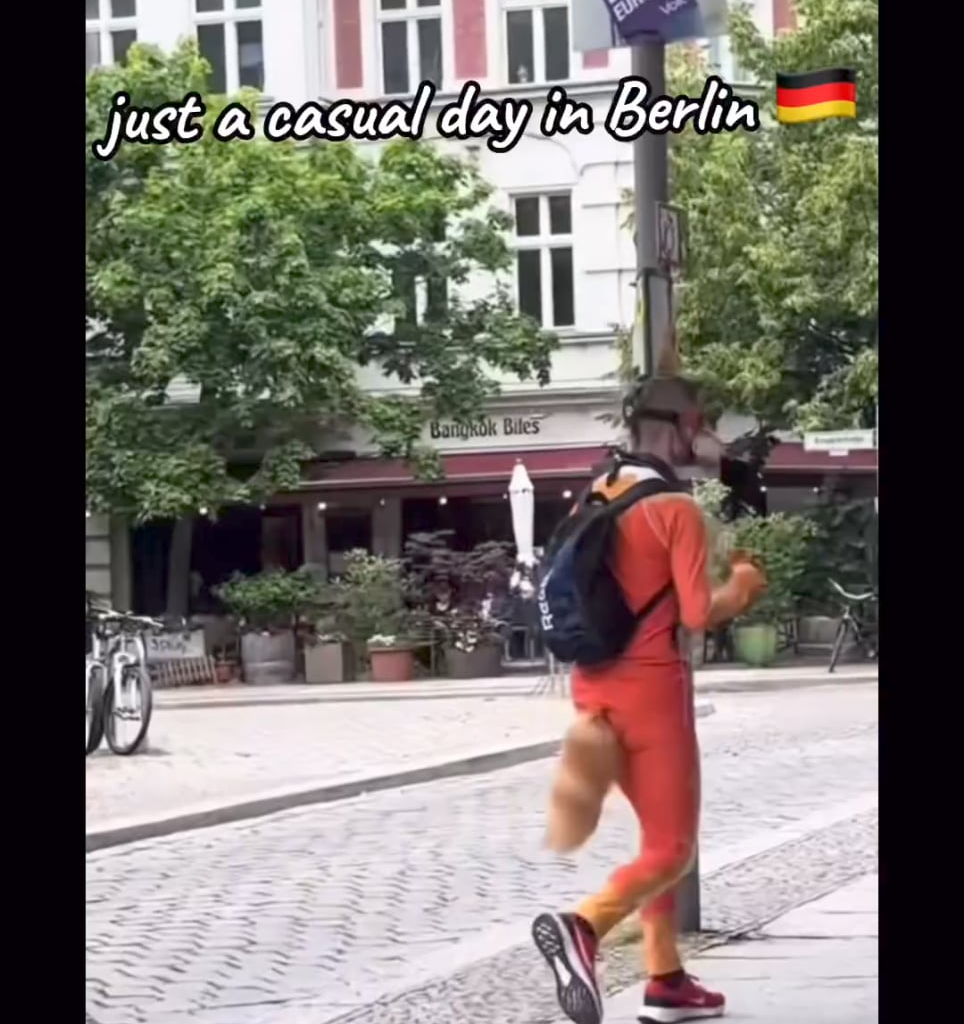 Most normal day in Berlin...