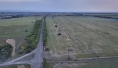 Ukrainian APC fires on the positions of Russian infantry, Pokrovsky direction