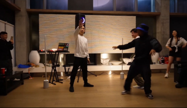 I used Olympic Bgirl Raygun's dance moves in a dance battle against a real breaker