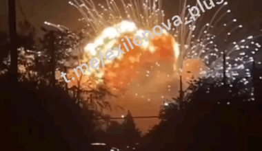 RU POV: Russian bystanders record the blast In Tikhoretsk, Krasnodar Region