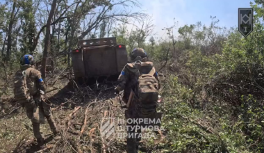 GoPro footage from Ukrainian soldiers of the 1st Mechanized Infantry Battalion of the 3rd Assault Brigade, Kharkiv region