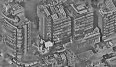 IDF conducts a precision strike on a building in Beirut