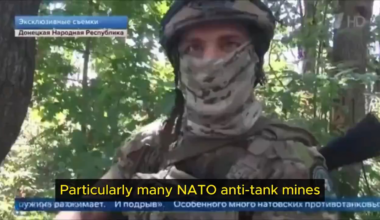 The "Russia No Context" channel shared a telling story about a Russian soldier who defused "NATO mines" and sent a message to NATO and America. The following night, a mine dropped from a Vampire UAV landed in his dugout, leaving him blinded.