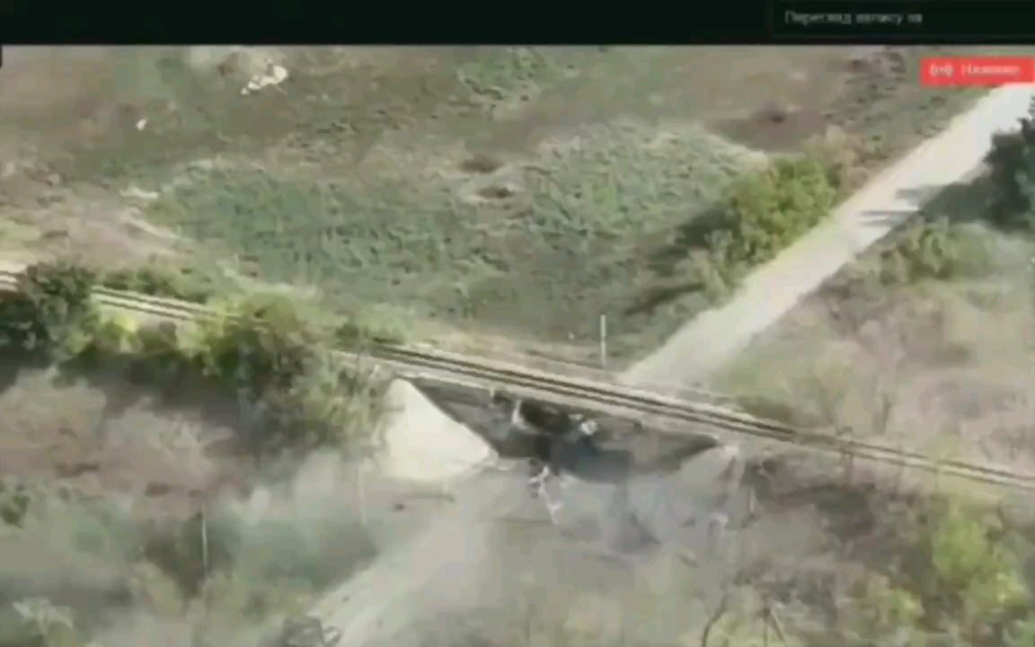 Continuation of Ukrainian tank destroying BTR and infantry in Selydove Donestk Oblast.