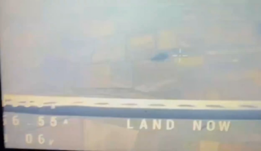 A fpv drone from Magyar takes down a russian Zala reconnaissance drone by getting stuck and failing to detonate.