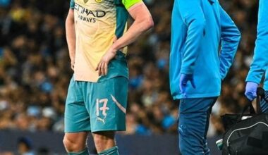 News: Kevin De Bruyne going off injured just before Manchester City’s game against Arsenal